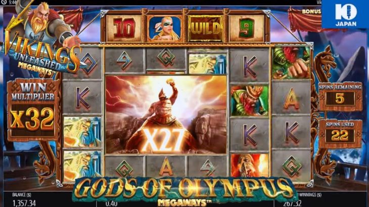10betカジノ オンカジ 事故 VIKiNGS+gods of olympus Megaways