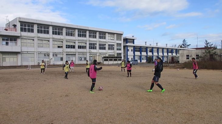 全国女子サッカー高校選手権にむけて、晴天に恵まれた新潟でのトレーニング　開志学園ＪＡＰＡＮサッカーカレッジ高等部