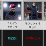 [世界最高の選手は？]サッカー選手、監督に聞いたMessi or Ronaldo  （part1）