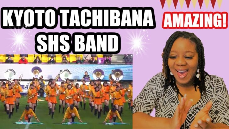 Kyoto Tachibana SHS Band　第42回全日本女子サッカー選手権大会マーチングLive（Dec 29, 2020）