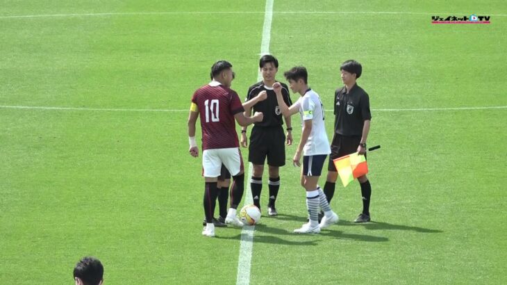 関東大学サッカー2021リーグ戦前期第6節、早稲田大学vs駒澤大学《序盤》
