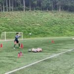 ［GKトレーニング］矢板中央サッカーゴールキーパー練習