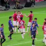 20211027 天皇杯全日本サッカー選手権大会QF　ガンバ大阪vs浦和レッヅ　0-2　スコスコセンター2点目関根。持たされてスペース使われ監督の差は大きい