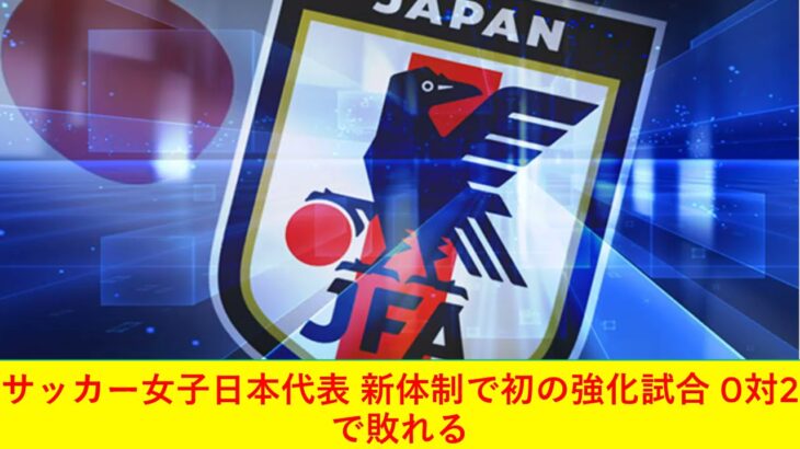 サッカー女子日本代表 新体制で初の強化試合 0対2で敗れる2021年11月26日