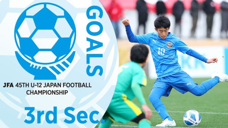 1次ラウンド第3節ゴール集（ピッチ1~ピッチ4） | JFA 第45回全日本U-12 サッカー選手権大会