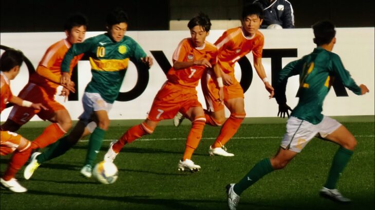 静岡学園 vs 徳島商　第100回（2021年度）全国高校サッカー選手権大会 一回戦