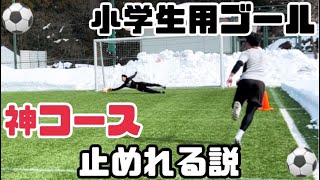 [vlog]大学生GKが本気だせば、少年用ゴールにガチシュート打たれても止めれる？！大学サッカー部の1日
