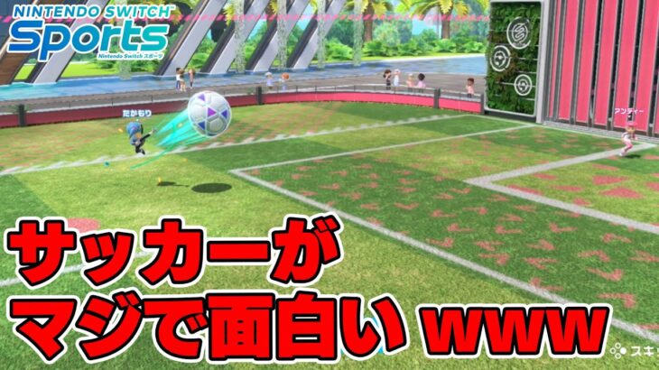 スイッチスポーツのサッカーが全モードで一番面白い件について【Nintendo Switch Sports】