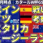 【日本代表、W杯でのシステムは？】スペイン・ドイツ・コスタリカ・ニュージーランドの対戦国データ！