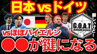 【●●が鍵になる】日本vsドイツの展望を語る！｜カタールW杯：サッカー日本代表【GOAT切り抜き】