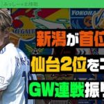 GW5連戦振り返り！ 新潟が首位＆仙台2位浮上｜#週刊J2 2022.05.10