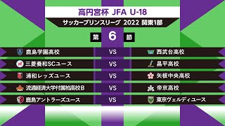 【高円宮杯 JFA U-18 サッカープリンスリーグ2022関東1部】 第6節ダイジェスト