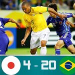 サッカー日本代表 VSブラジル代表闘史 【2005~】