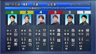 【SG競艇メモリアル】③毒島誠VS④守田俊介