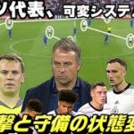 サッカーW杯ドイツ代表の状態変化！日本代表の対戦相手のシステムを見る！