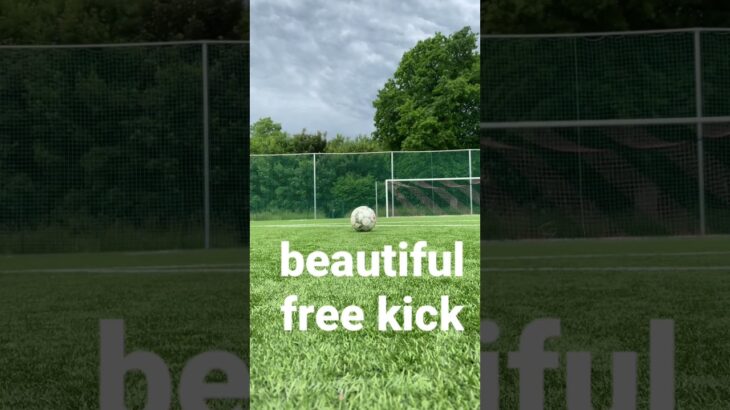 beautiful free kick #サッカー #サッカー留学 #vlog #ドイツ #training #freekick
