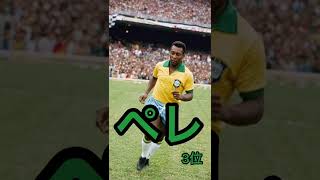 サッカーブラジル代表⚽選手ランキング