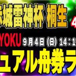 G1ボートレース桐生4日目「ZEN-RYOKUカジュアル舟券ライブ」