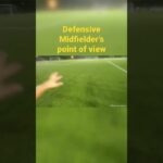 September Soccer Defensive Midfielder’s Point of View (DMF)futbol,축구, ฟุตบอล, サッカー,